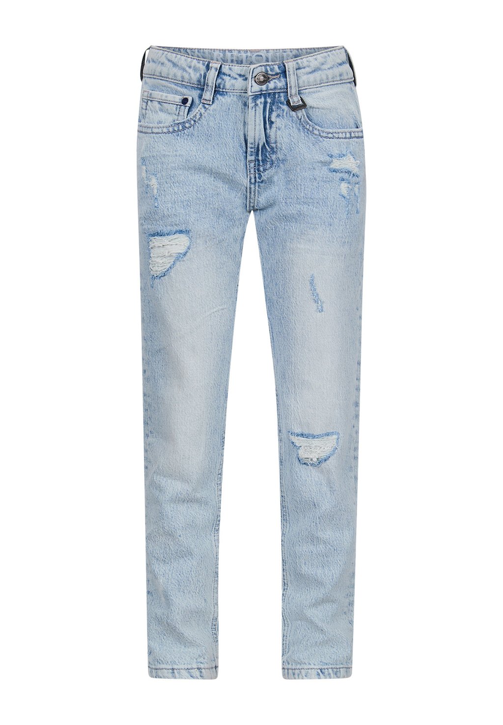 

Джинсы облегающего кроя WULF Retour Jeans, цвет Bleached Blue Denim
