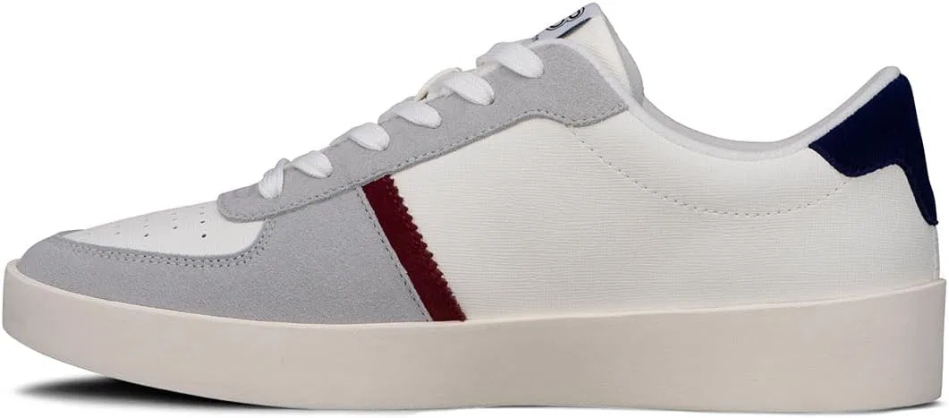 Мужские кроссовки Ben Sherman Richmond, White British Navy Mod Red Whisper White — фото 3