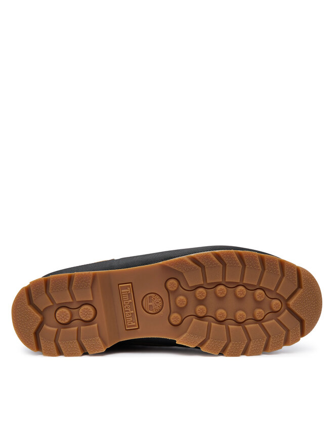 Ботинки походные мужские Timberland Euro Hiker, черный/желто-коричневый — фото 4