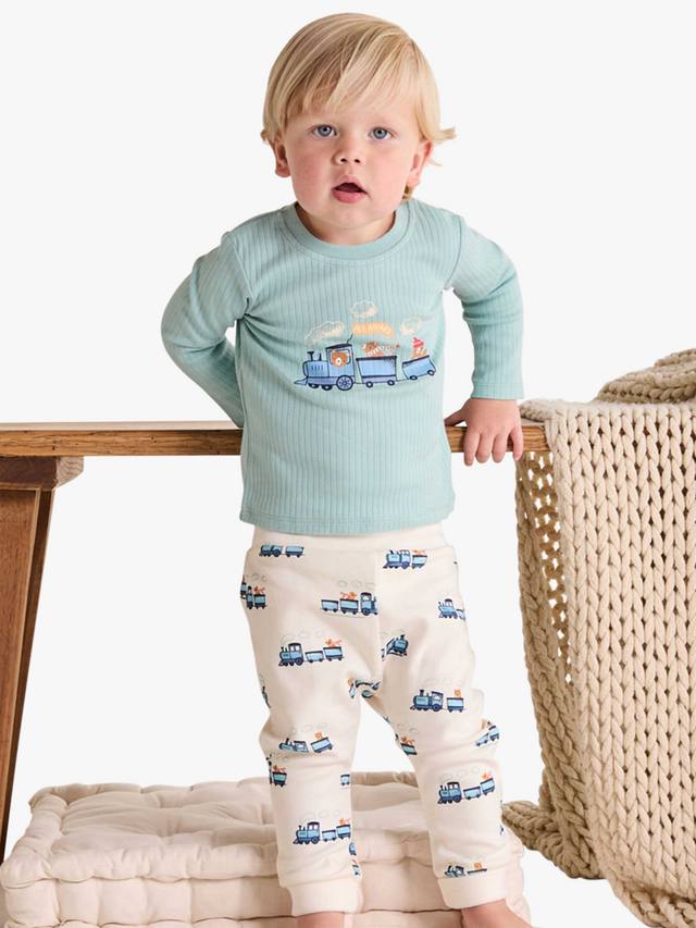 

Детские легинсы с принтом Mini Cuddles, Pack of 3, Brown/Multi