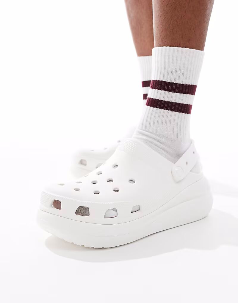 Сабо Crocs Crush белого цвета — фото 2