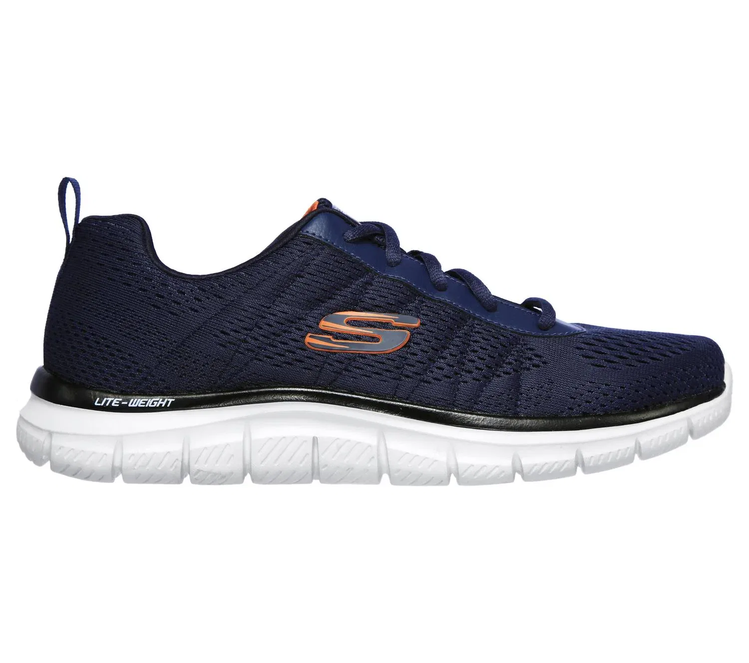 Skechers Мужские спортивные кроссовки Track Moulton темно-синего цвета — фото 3