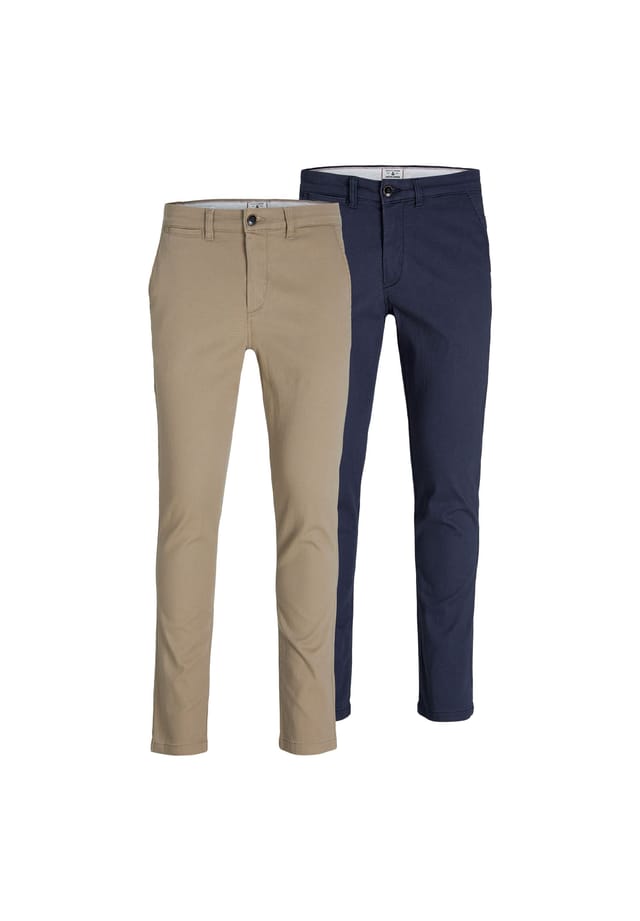 

Брюки чинос 2 шт. в упаковке - jpstmarco jjdave 2pk длина 34 Jack & Jones, мультиколор