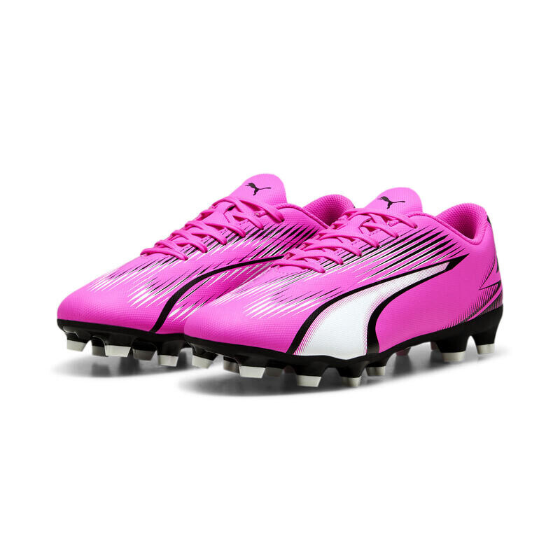 

Футбольные бутсы ULTRA PLAY FG/AG мужские PUMA Poison Розовый Белый Черный