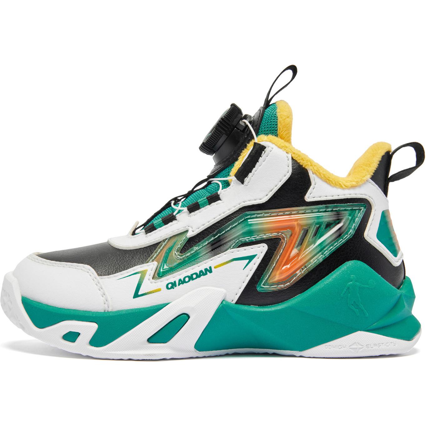 

Детская повседневная обувь для дошкольников QIAODAN, черный/белый