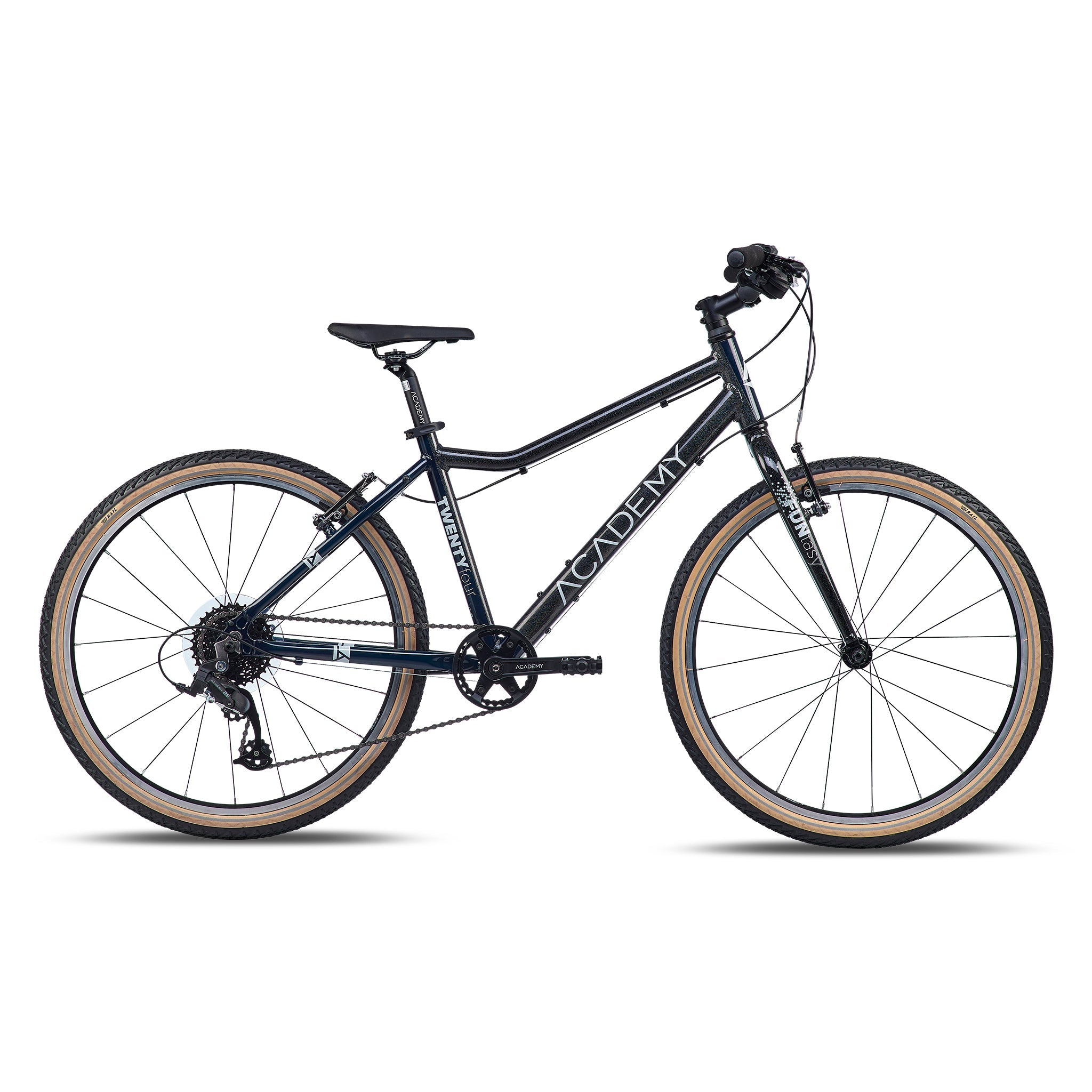 

Детский велосипед ACADEMY Grade 5 Edition 24" FUNtasy Black (2025)