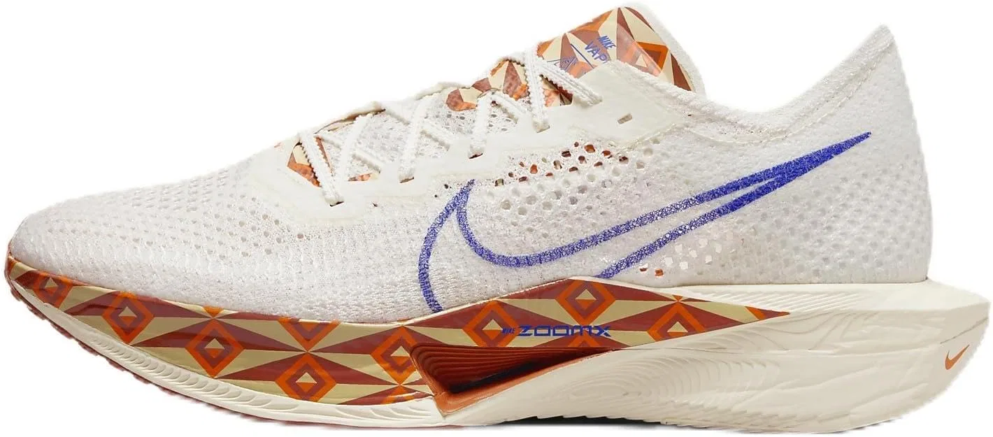 Мужские кроссовки Nike Zoomx Vaporfly Next% 3, Sail Safety Orange Burnt Sunrise Hyper Royal