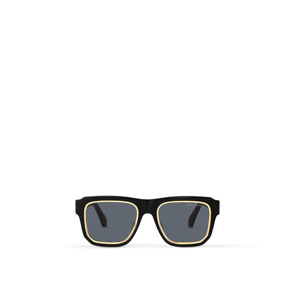 

Солнцезащитные очки LV Legacy Square Large Louis Vuitton, черный