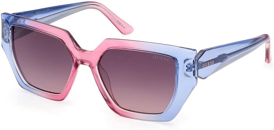 

Солнцезащитные очки GUESS GU 7896 92B, синие/другие/градиентные дымчатые