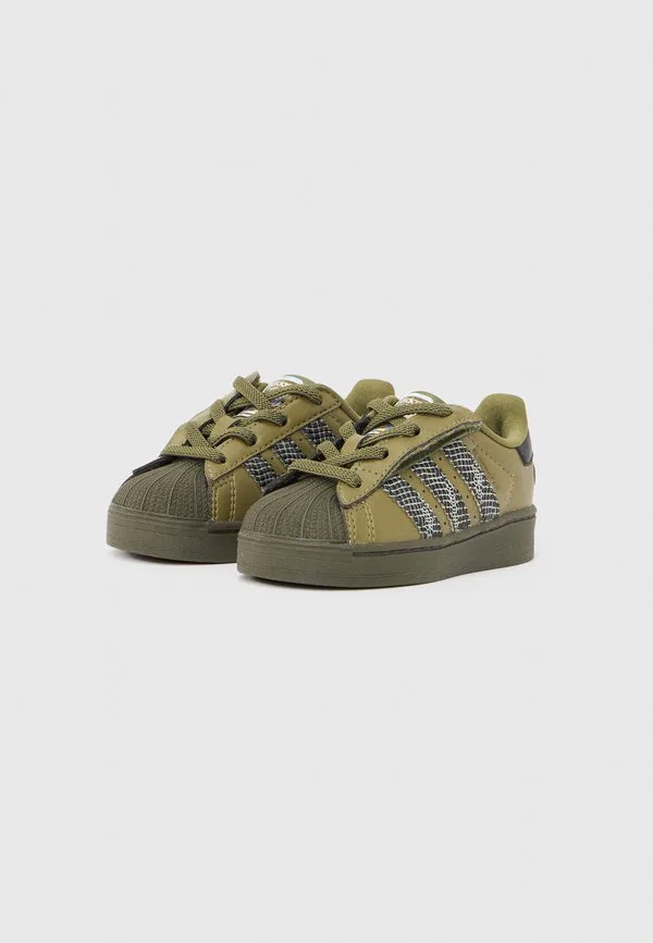 Кроссовки superstar унисекс Adidas Originals, Focus Olive/Core Black/Shadow Olive — фото 2