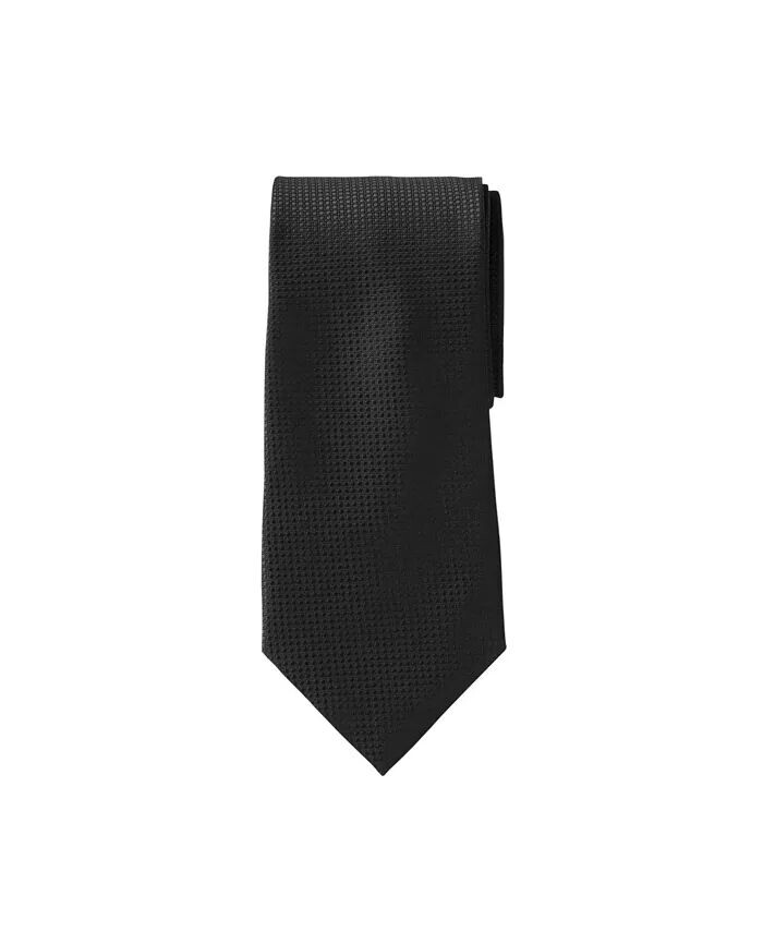 

Удлиненный классический текстурированный галстук Big & Tall KS Signature Collection KingSize, черный