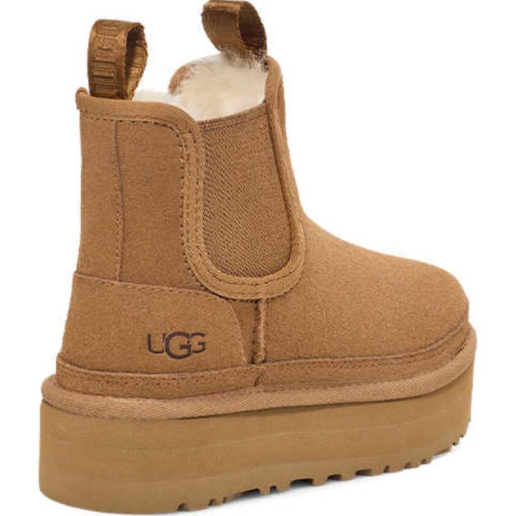 Neumel детские ботинки устойчивые к ударам и истиранию chestnut kids UGG, Chestnut — фото 4