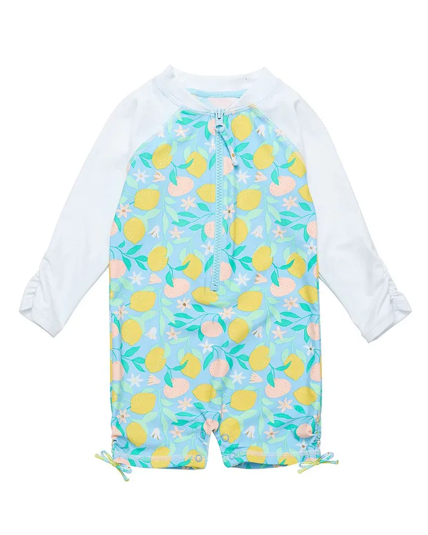 Snapper Rock Lemon Drops Sunsuit, Multi