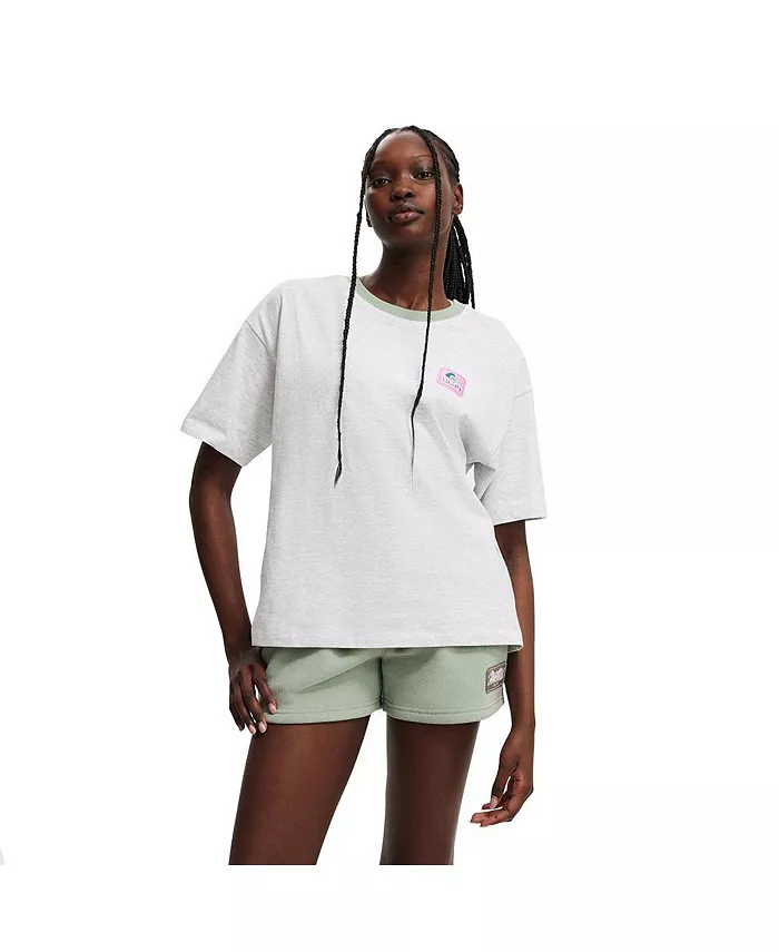 

Женская футболка с принтом Active COTTON ON, серый