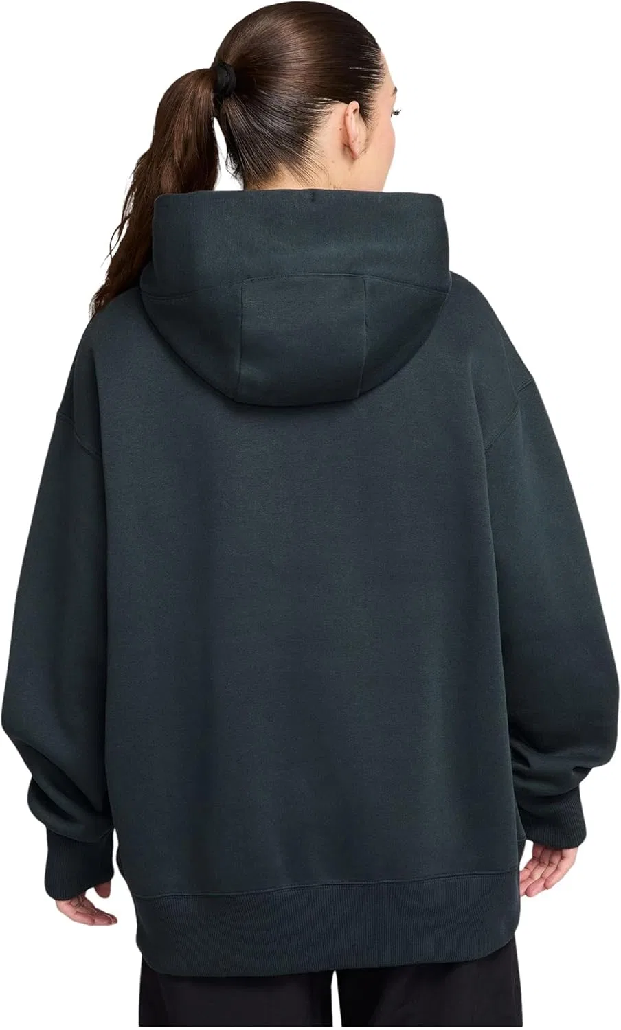Толстовка Nike Phoenix Fleece Oversized, цвета Seaweed/Sail — фото 2
