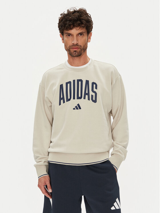 

Свитшот regular fit Collegiate JM1732 Adidas, бежевый