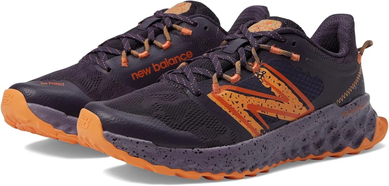Мужские кроссовки New Balance Fresh Foam Garoe, черный/оранжевый/фиолетовый — фото 3