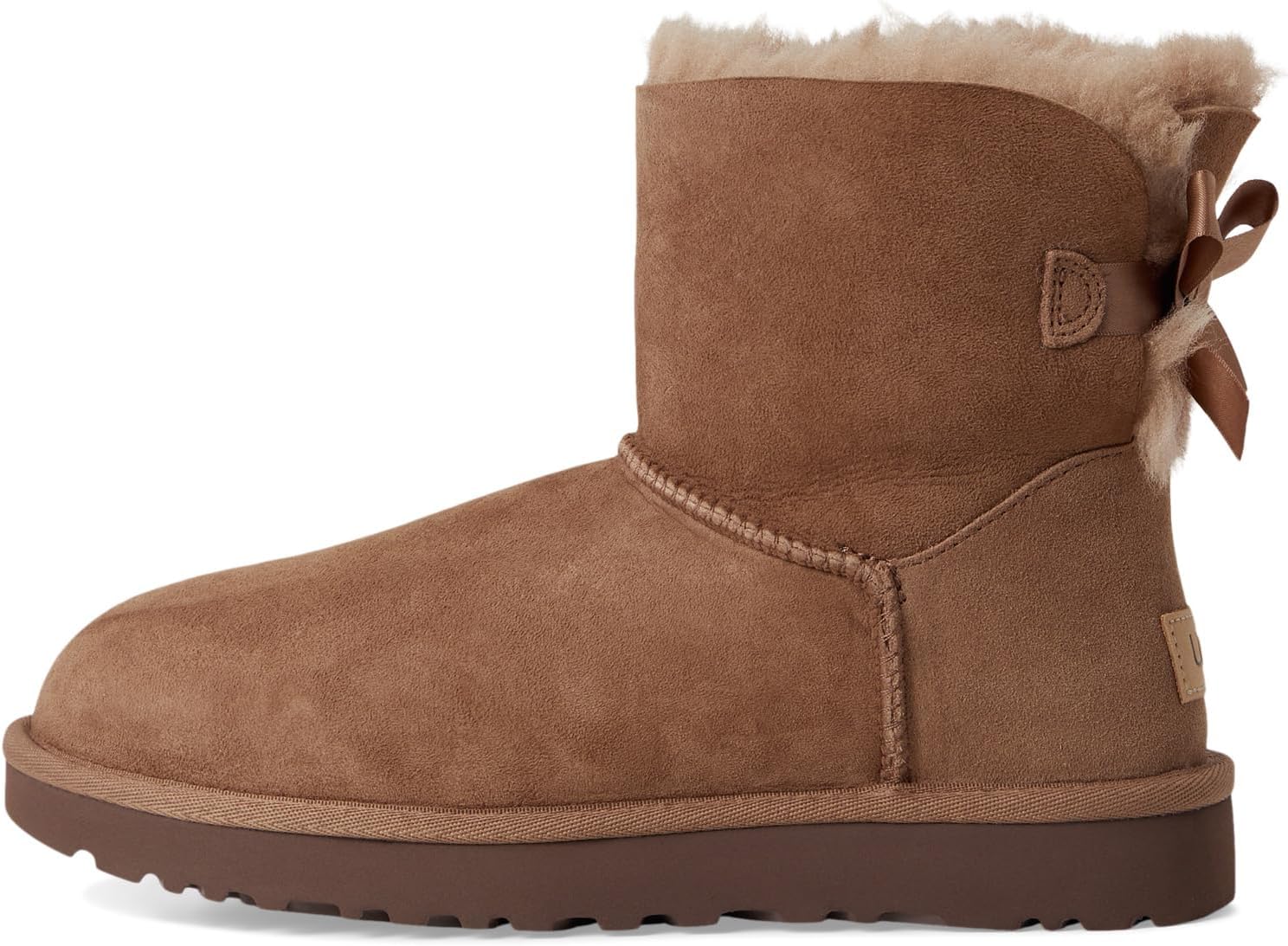 Ботинки UGG Mini Bailey Bow II, коричневый — фото 4