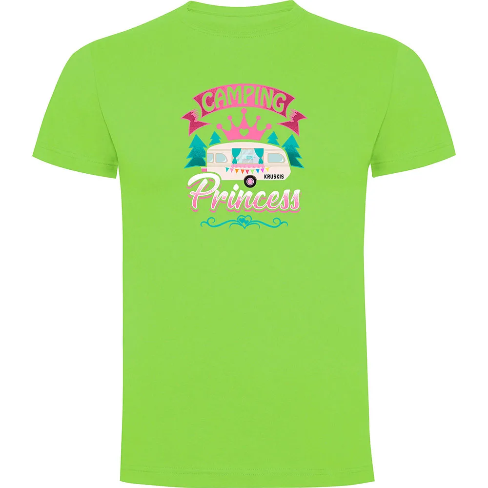 

Футболка с коротким рукавом Kruskis Camping Princess, зеленый