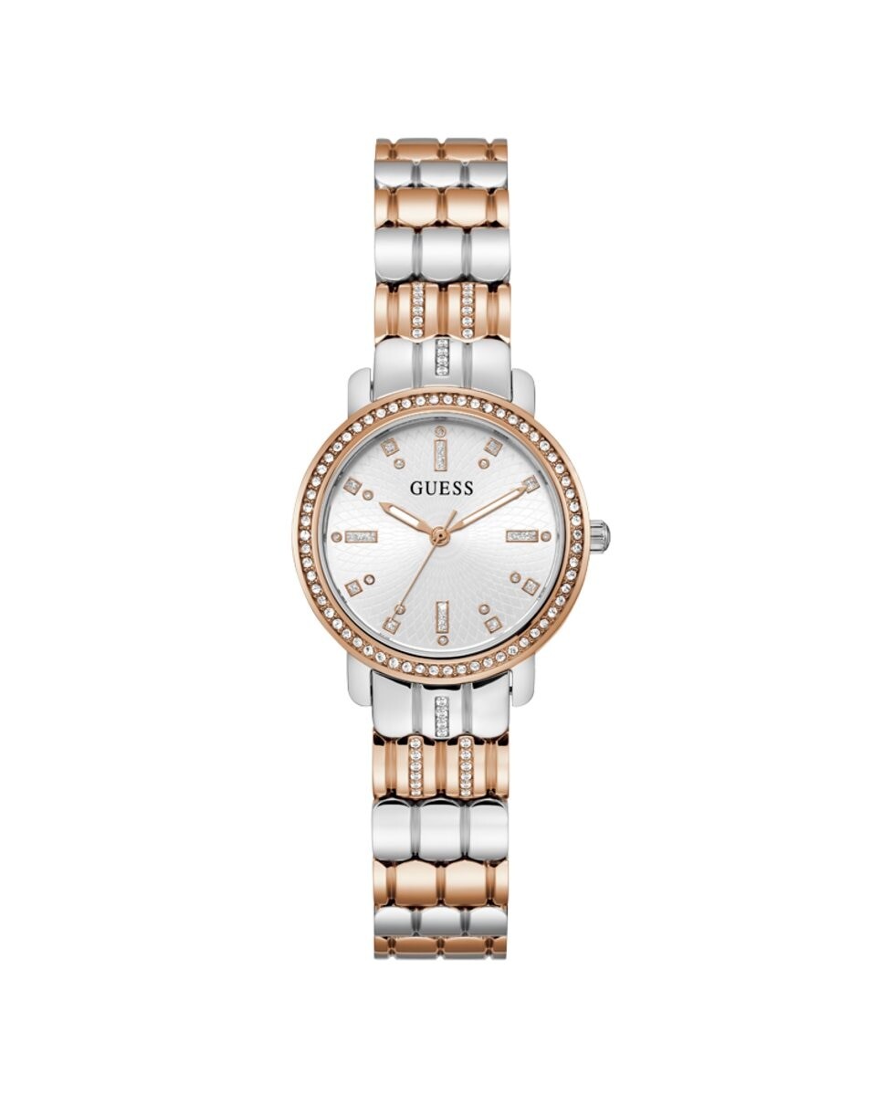 

Женские часы Hayley GW0612L3 со стальным и серебряным ремешком Guess, серебро