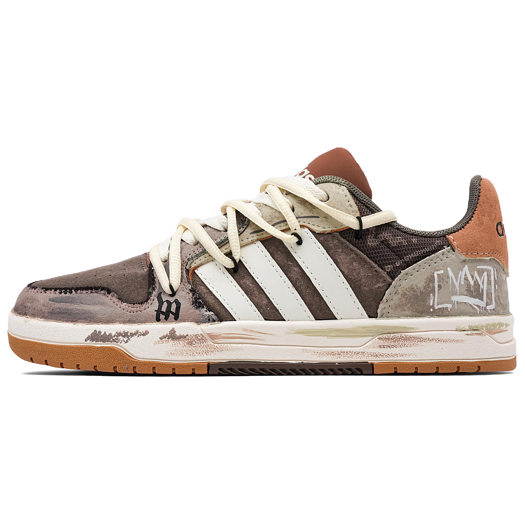 

Adidas Neo Кроссовки для скейтбординга Entrap Desert Wasteland Abrasion Resistant Low top Unisex коричневые