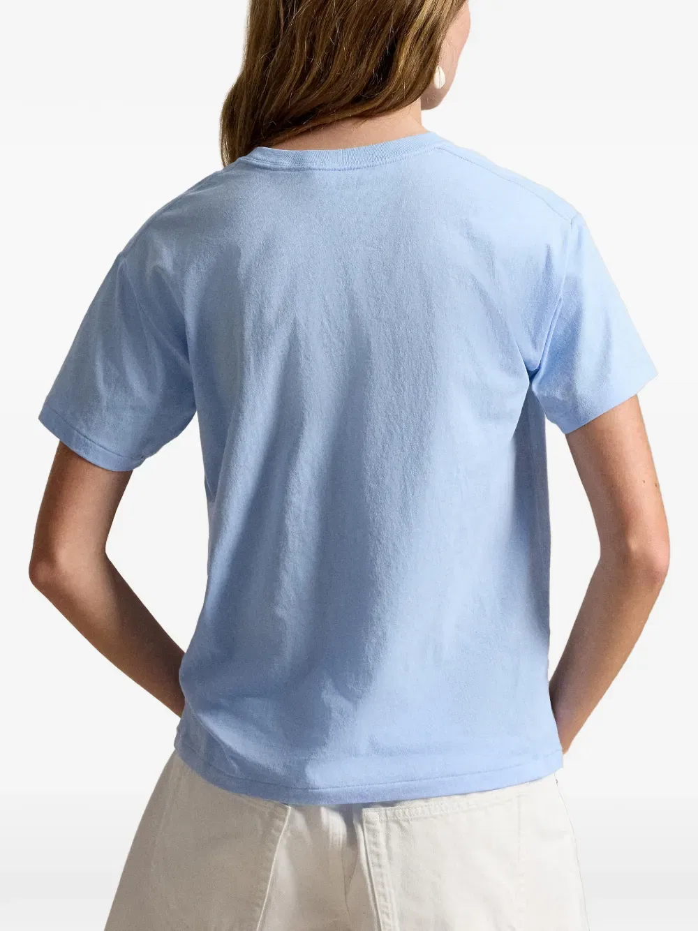 Футболка Polo с изображением медведя Polo Ralph Lauren, синий — фото 3