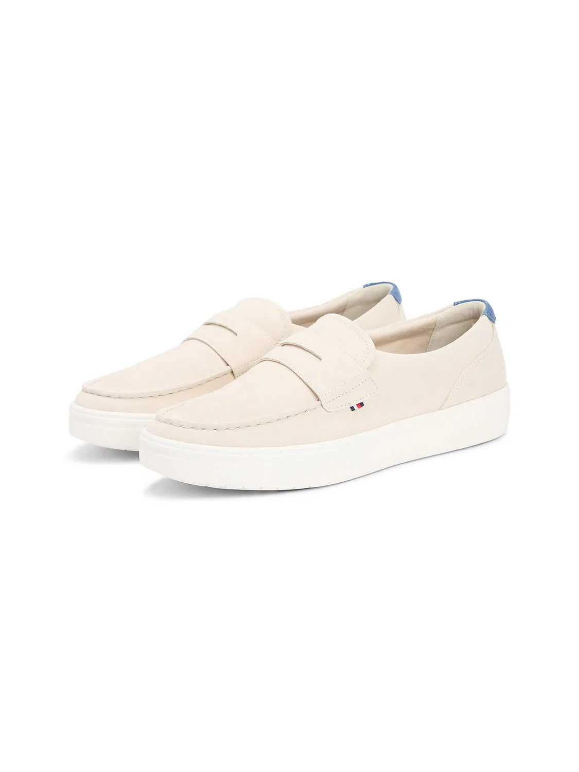 Низкие туфли Tommy Hilfiger, Cream — фото 2