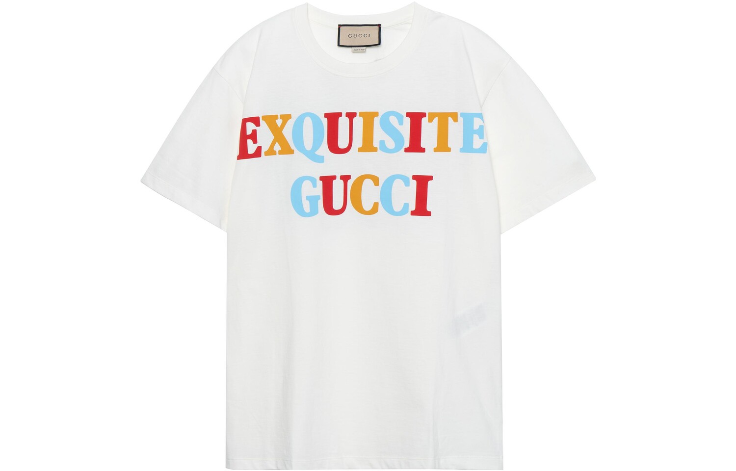 

Футболка унисекс белая Gucci, белый