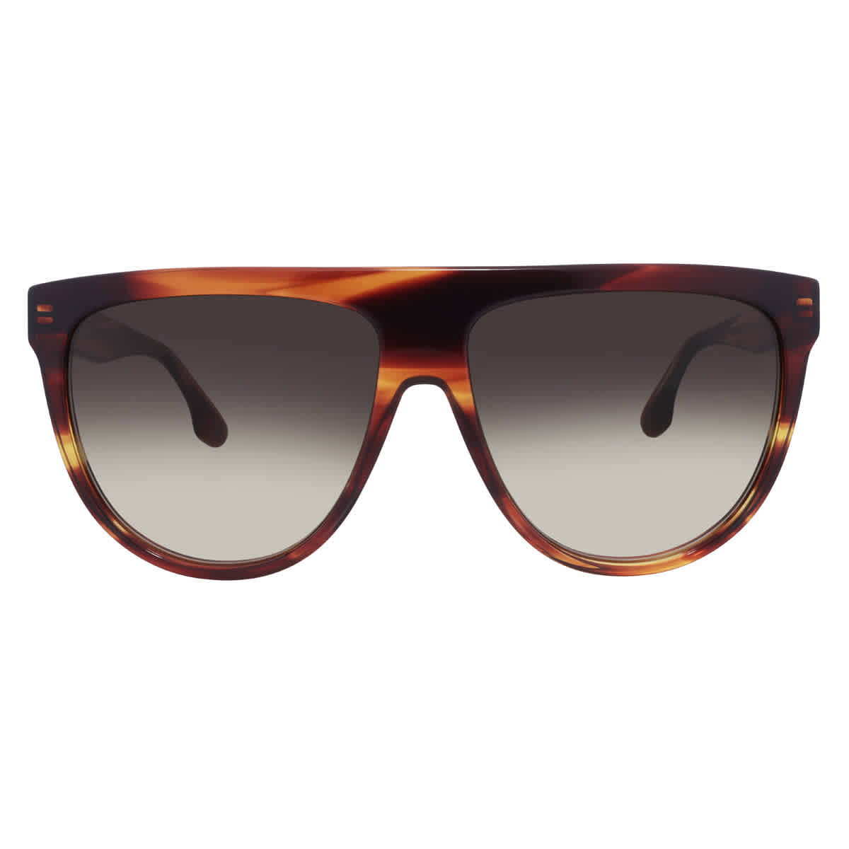 

Женские солнцезащитные очки Victoria Beckham Brown Gradient Browline VB680S 230 58 Victoria Beckham, Multi