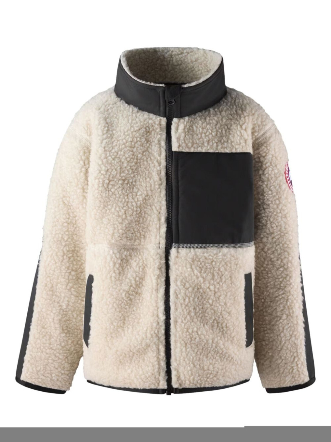 

Canada Goose Kids флисовая куртка Simcoe, нейтральный цвет
