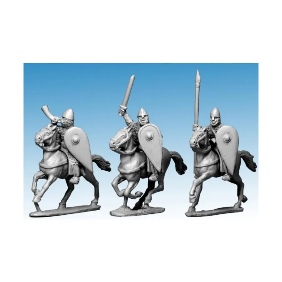 

Нормандское кавалерийское командование в почте, Historical Miniatures - Dark Ages - Normans (28mm) (Crusader Miniatures)