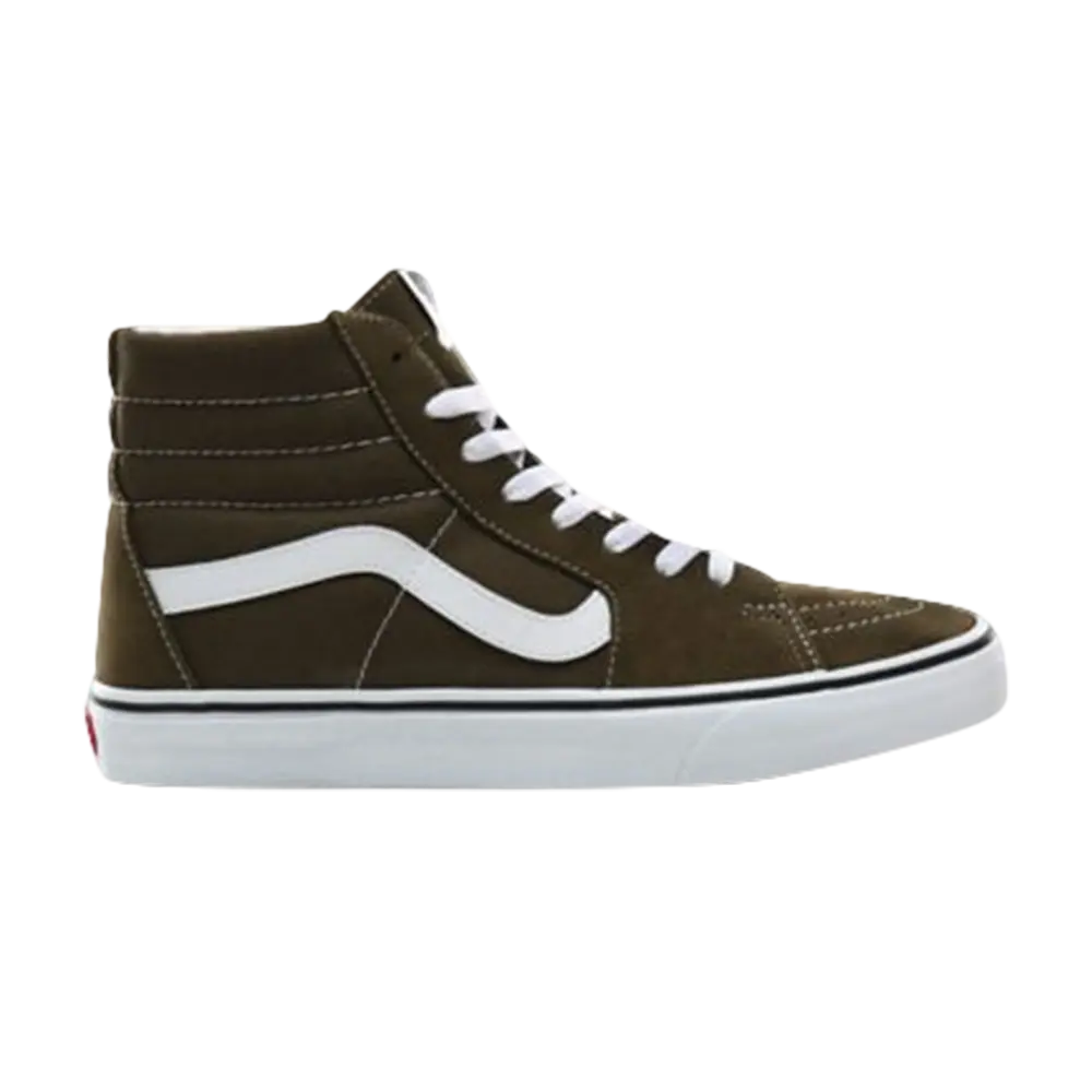 

Кроссовки Sk8-Hi Vans, зеленый