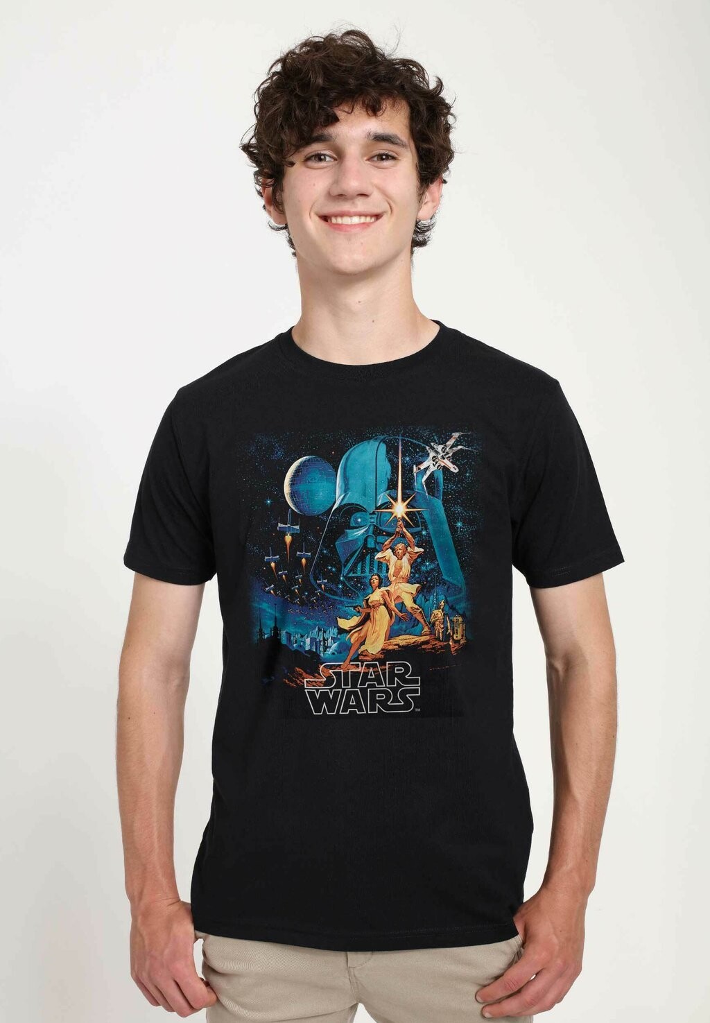 

Футболка с принтом Star Wars: Classic Two Hopes Unisex Star Wars, черный