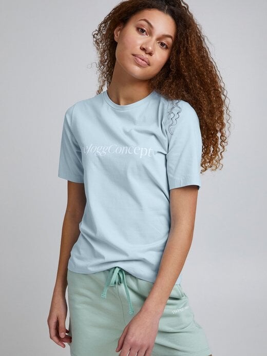 

Рубашка с круглым вырезом jcsimona Thejoggconcept., синий