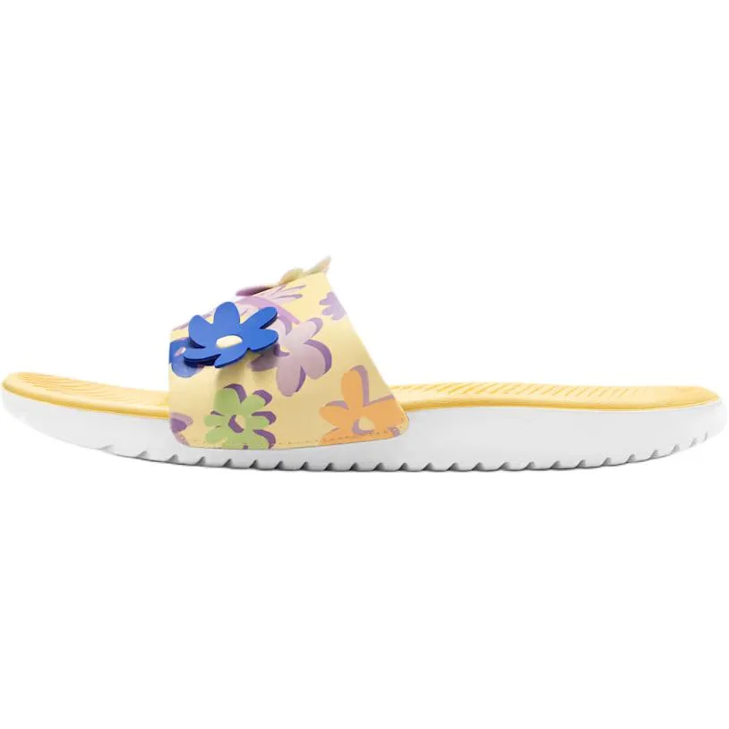 Nike Kawa Kids' Home Slippers Soft Yellow