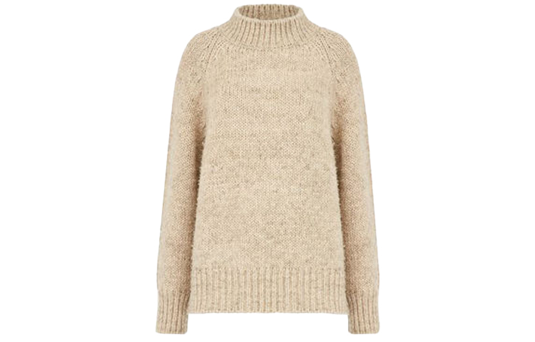 

Вязаный джемпер с резинкой Maison Margiela, Хаки