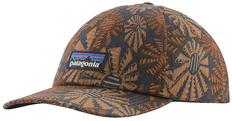 

Мужская традиционная шляпа Patagonia P-6 Label, цвет Sun Wave/Smolder Blue