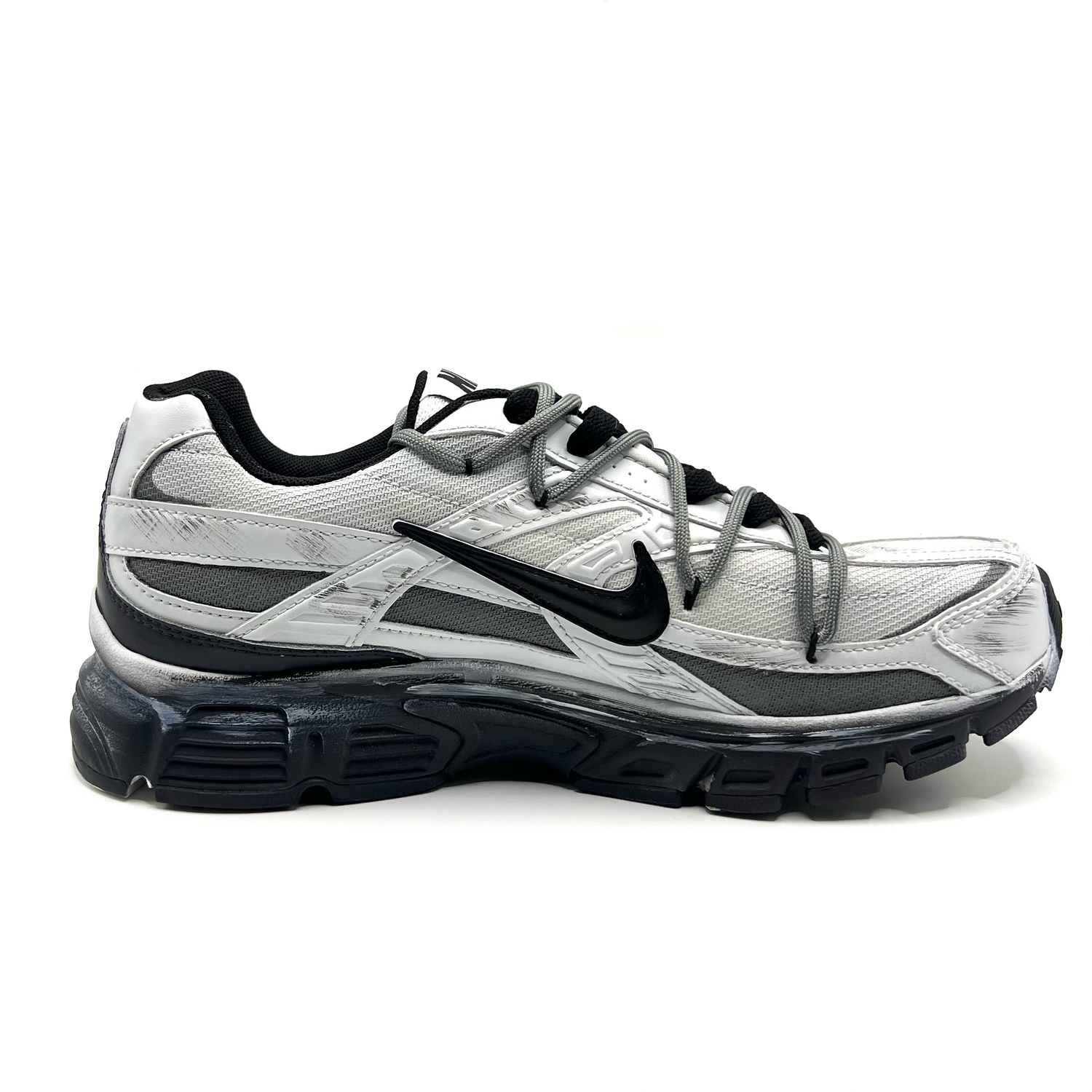 Инициатор амортизирующие кроссовки Low top унисекс черный Nike, серый — фото 3