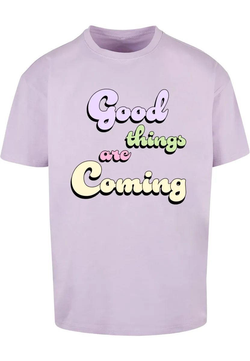 

Футболка Merchcode "Мужская футболка Good Things Heavy Oversized ", цвет Lilac