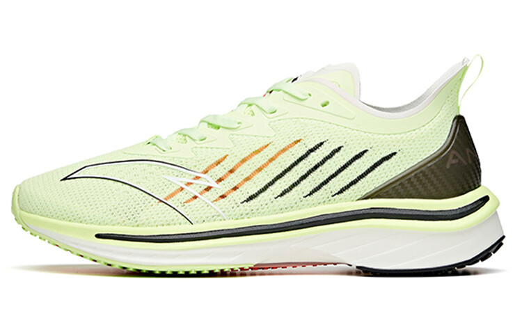 

Кроссовки мужские MACH Mach 1.0 с низким верхом флуоресцентные Budding зеленые/слоновая кость белые/черные Anta