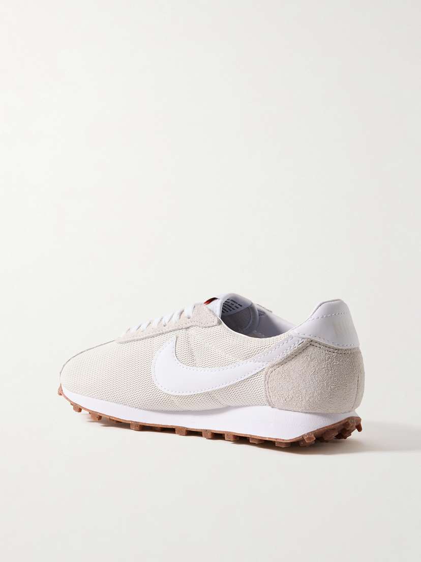Кроссовки из кожи и сетчатой ткани с отделкой из матовой замши LD-1000 Nike, белый — фото 3