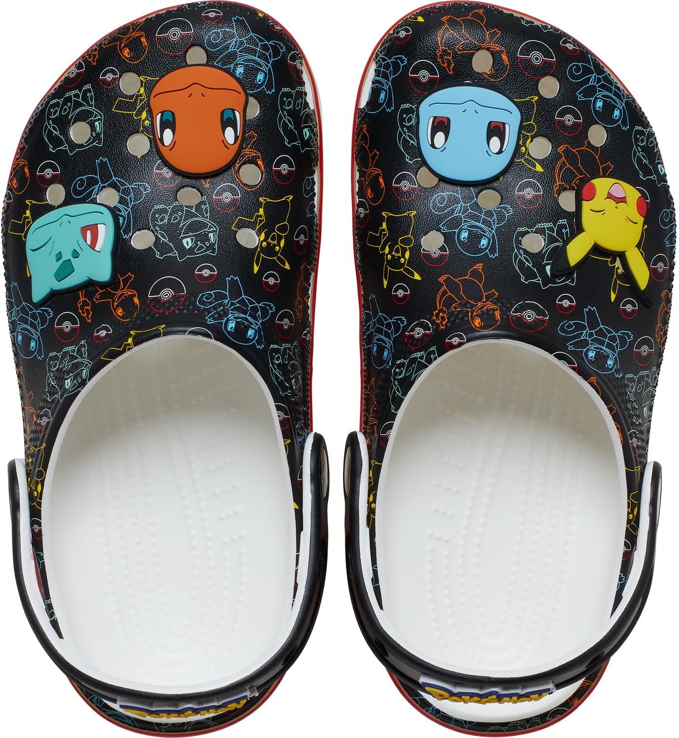 Детские кроксы Crocs Classic Pokemon, Pokemon Print — фото 4