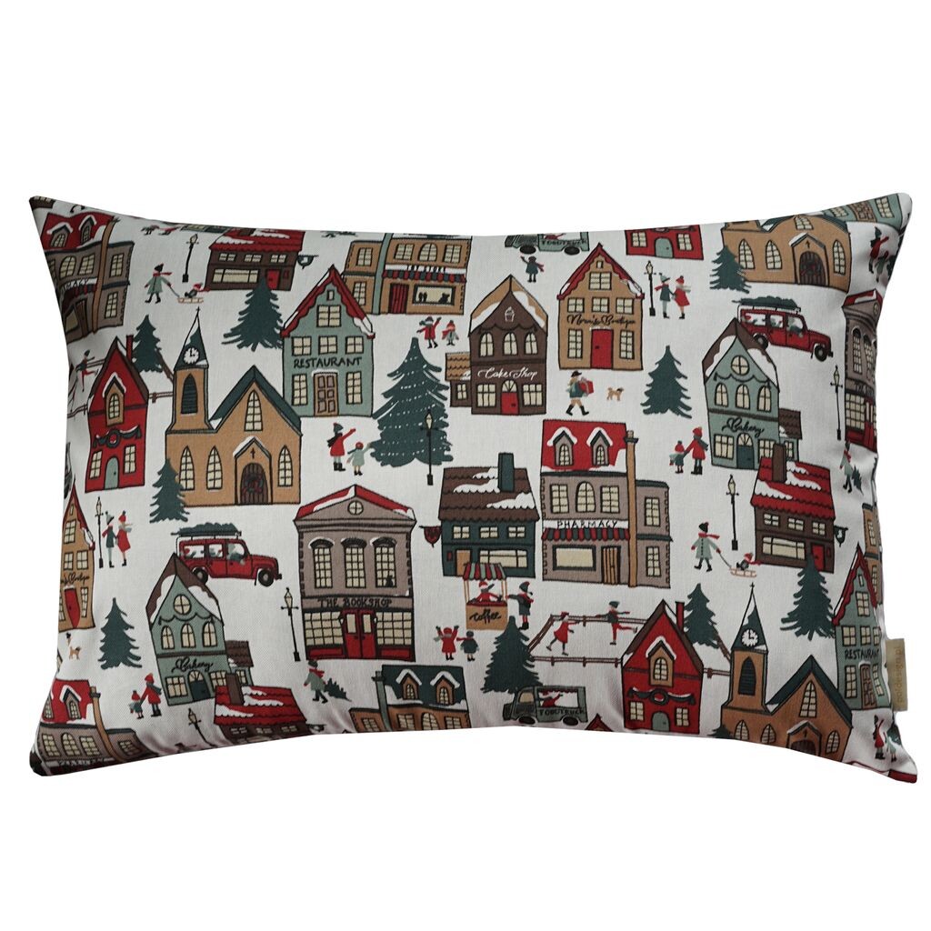 

Декоративный рождественский чехол на диван, спальню, гостиную, VILLAGE, 50x30 Deco Haus