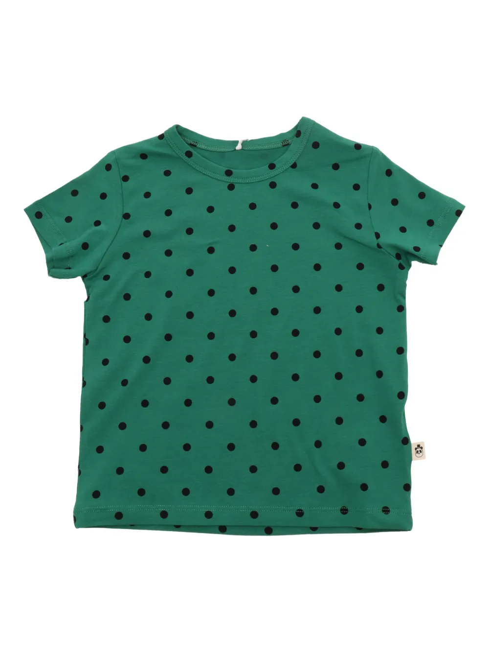 

Футболка в горох Mini Rodini, зеленый