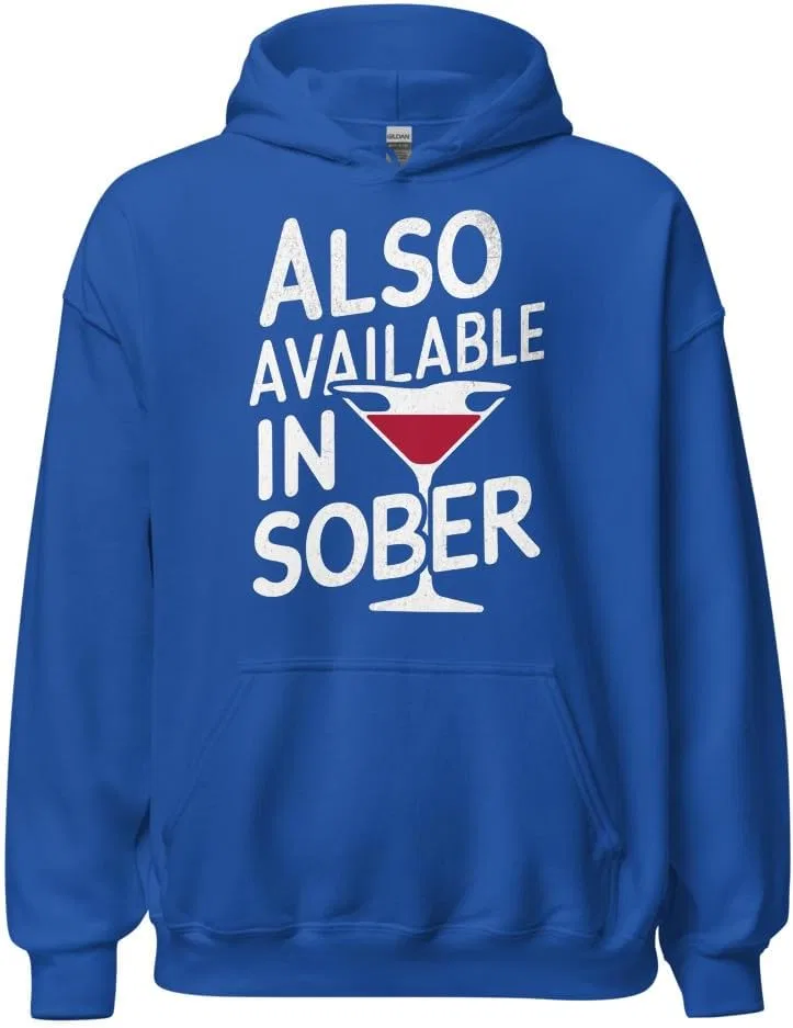 Толстовка Funny Drinking Saying Unisex, также доступна в цвете Sober Generic, Royal