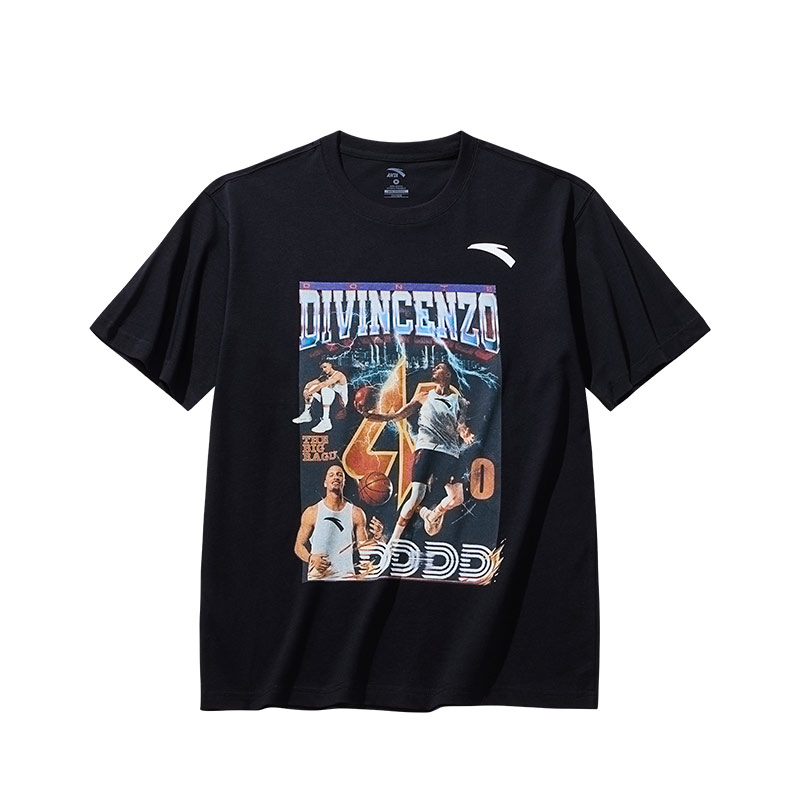 

Футболка Unisex из коллекции Basketball ANTA, черный