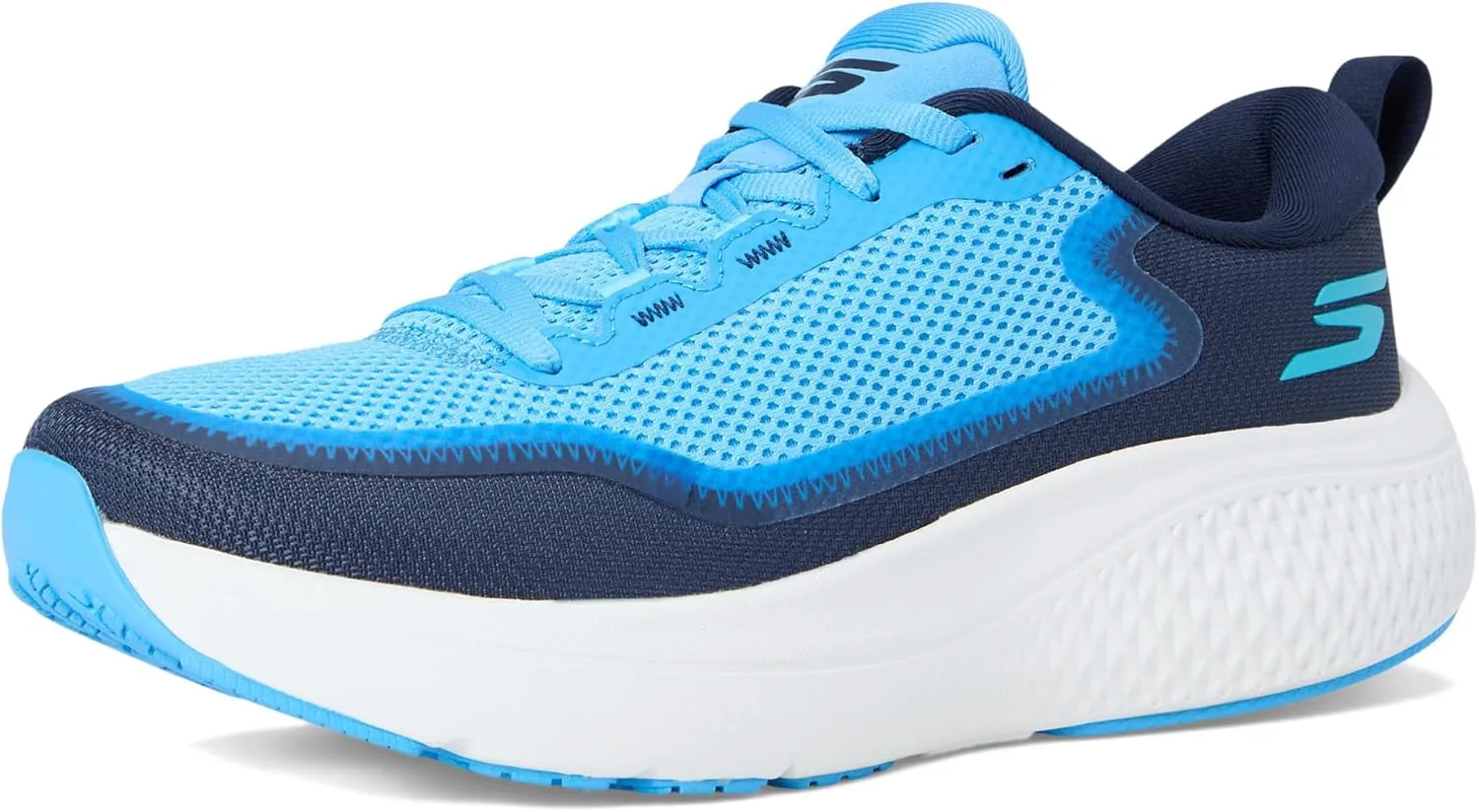 Мужские кроссовки Skechers Go Run Supersonic Max, синий/темно-синий — фото 2