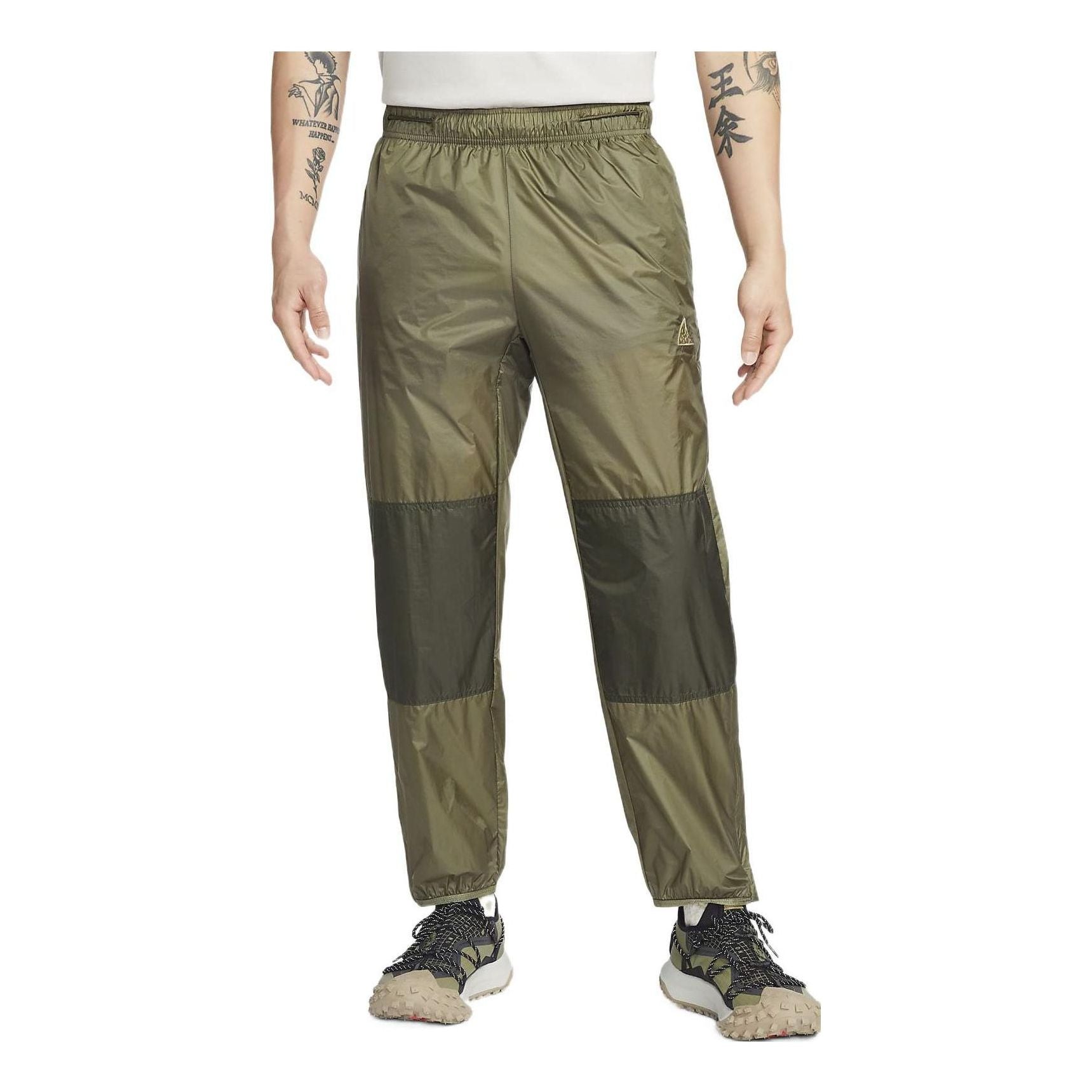 

Спортивные брюки Men's Nike ACG Cinder Cone Brand logo Printing Drawstring Sports Pants/Trousers/Joggers Black DB1135-222