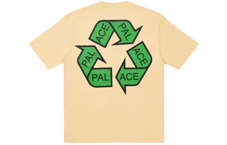 

Футболка P Cycle PALACE, хаки желтый