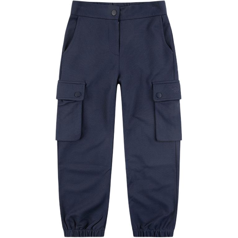 

Детские вязаные спортивные штаны EMPORIO ARMANI, синий